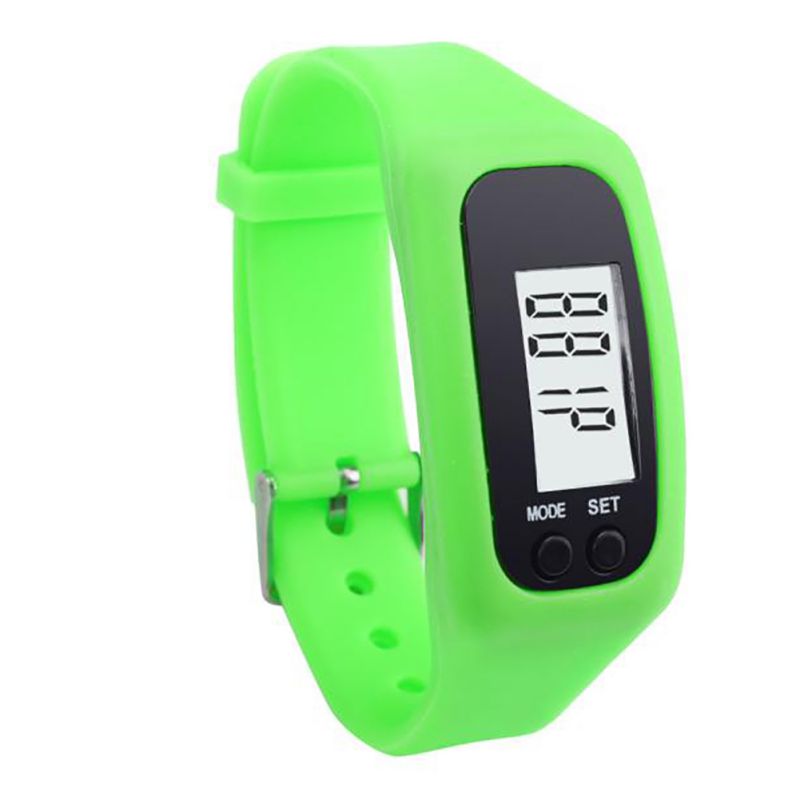 New Digital LCD Pedometer Wrist Step Run Walking Distance Calorie